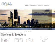 Tablet Screenshot of itqan.ae